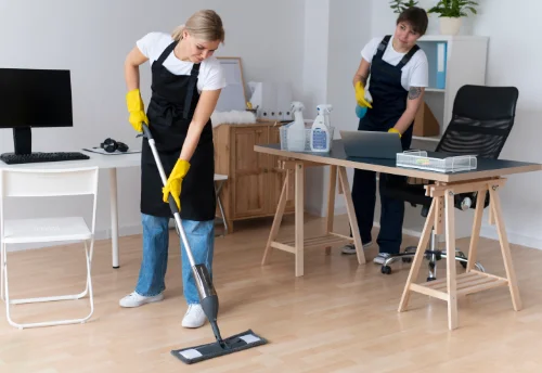 Nettoyage de bureau professionnel à la Lande-Patry